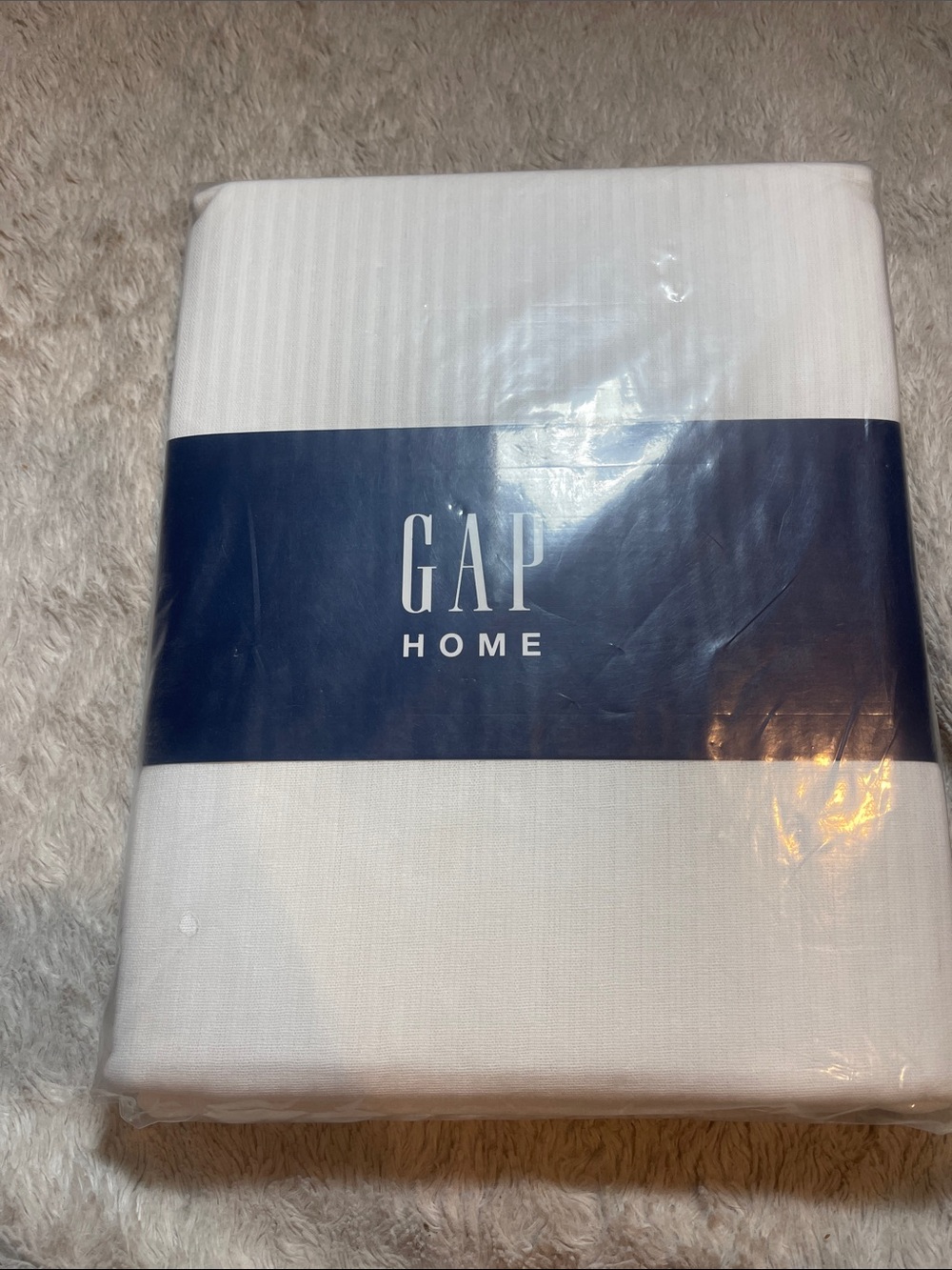 GAP Home White window curtain pair